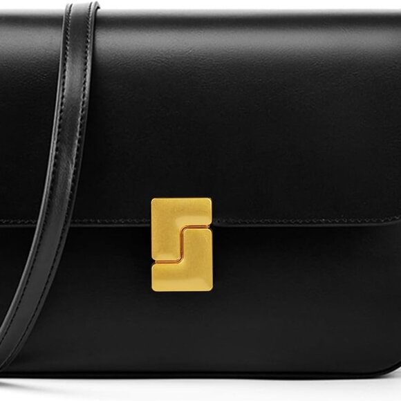 Shoulder Bags for Women, Genuine Leather Crossbody Purses Vintage Handbags-Adjus